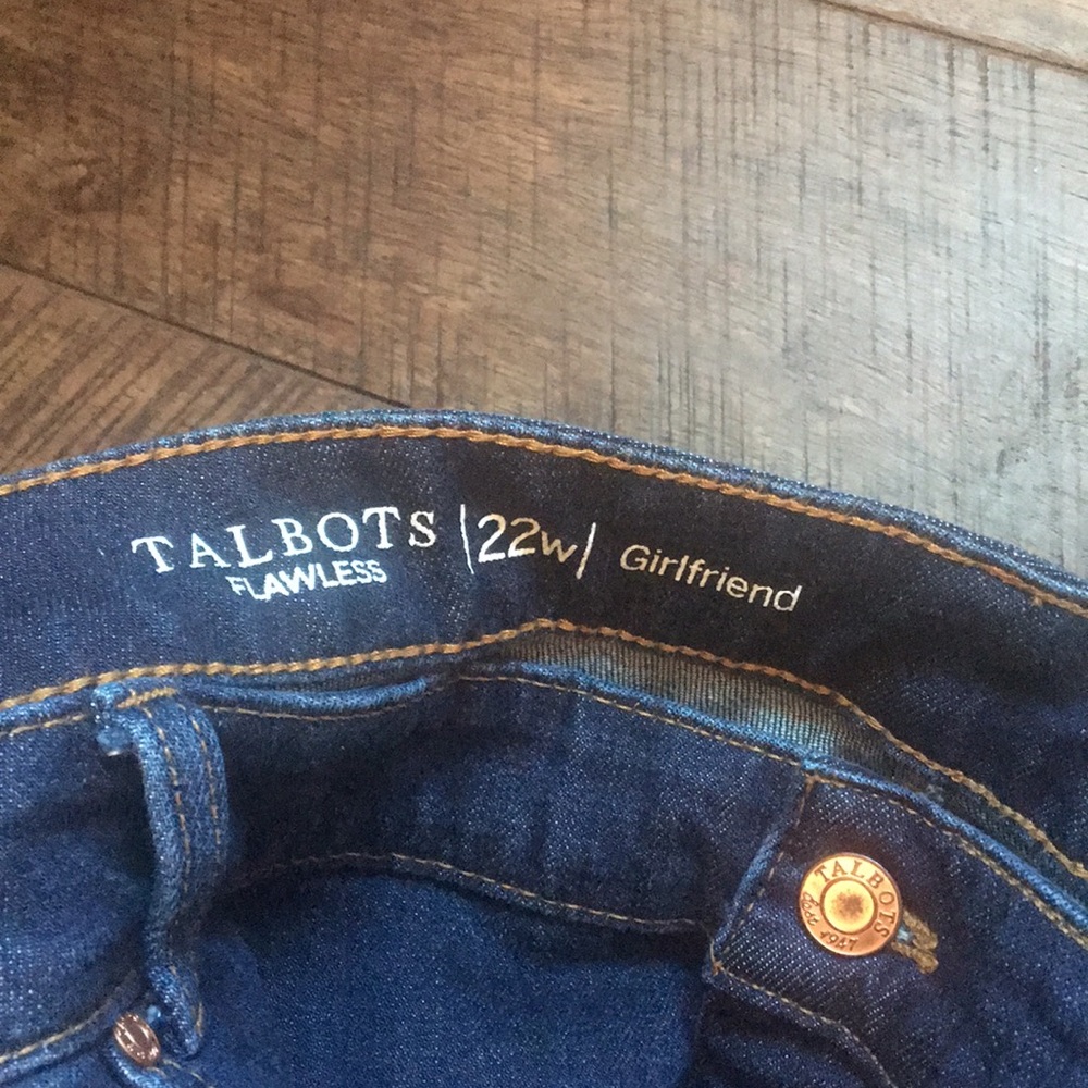 Talbots 22w Jeans Flawless Girlfriend (like new)